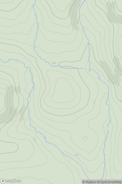 Thumbnail image for Ashley Hill [South West England] showing contour plot for surrounding peak